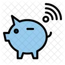 Bank Piggy Internet Of Things Icon