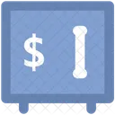 Bank Safe Dollar Icon