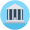 Bank Building Court Icon