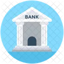 Bank Building Real Icon