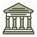 Bank Business Courthouse Icon