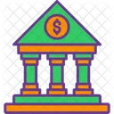 Bank Deposit Dollar Icon