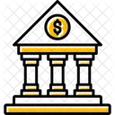 Bank Deposit Dollar Icon