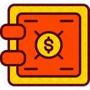 Bank Deposit Locker Icon