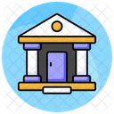Bank Building Estate Icon