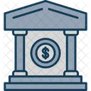 Bank Architecture Structure Icon