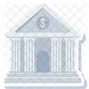 Bank Financial Institution Treasury Icon
