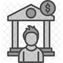 Bank Banking Business Icon
