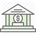 Bank Coin Deposit Icon