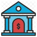 Bank Office Building Icon