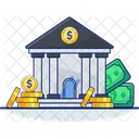 Bank Finance Financial Instiution Icon