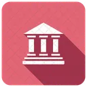 Bank Building Savings Icon