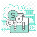 Bank Bag Office Bag Briefcase Icon