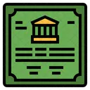 Bank Bond  Icon