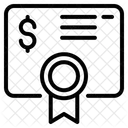 Bank Bond  Icon