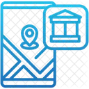 Bank Branch Finance Banking Icon