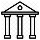 Bank Building  Icon