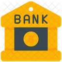 Bank Building  Icon