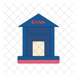 Bank building  Icon