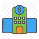 Bank building  Icon