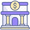 Bank building  Icon