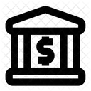 Bank Building  Icon