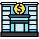 Bank building  Icon