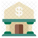 Bank building  Icon