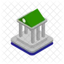 Bank Building  Icon