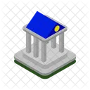 Bank Building  Icon