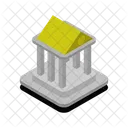Bank Building  Icon
