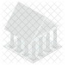 Commercial Building Bank Bank Building Icon