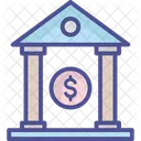 Bank Building  Icon