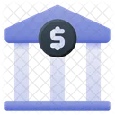 Bank Building Bank Building Icon