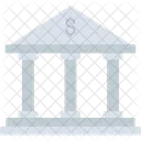 Bank Building Banking Columns アイコン