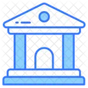 Bank Building Estate Icon