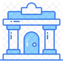 Bank Building  Icon