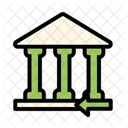 Bank Building  Icon