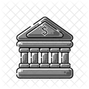 Bank Building Icon