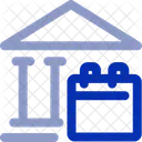 Bank Calendar Banking Calendar Icon