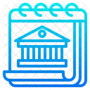 Bank Calendar  Icon