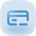Bank Card Subtract  Icon