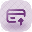 Bank Card Upload  Icon