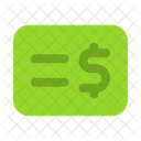 Bank Check Dollar Currency Icon