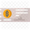 Bank Check Payment Check Business And Finance Icon