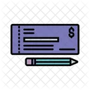 Bank check  Icon