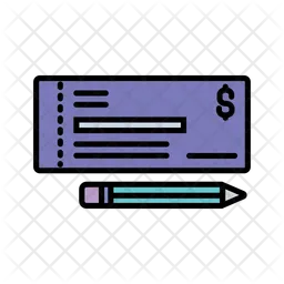 Bank check  Icon