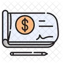 Check Cheque Checkbook Icon