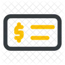 Bank Check Payment Finance Icon