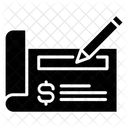 Bank check  Icon